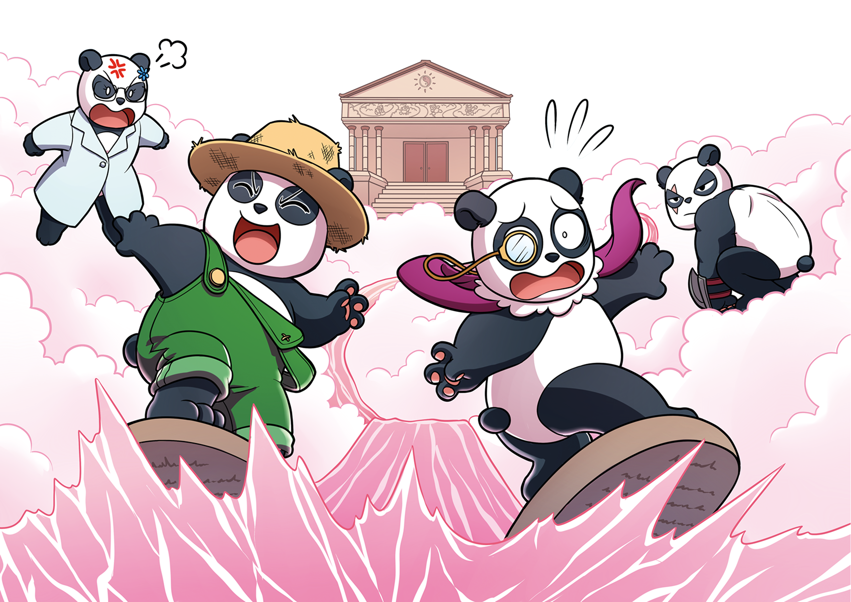 Characters and scene details