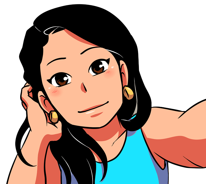 Character with airplane